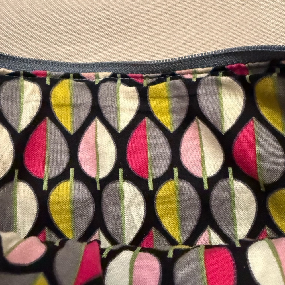 Vera Bradley Microfiber Crossbody Bag Gray - Picture 16 of 16